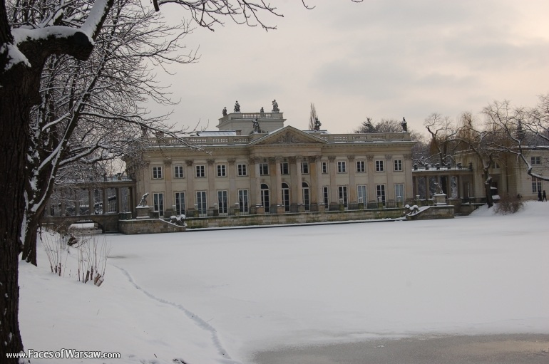 Faces of Warsaw - Łazienki - Palace on Island