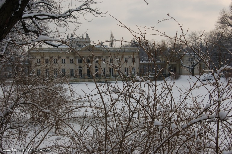 Faces of Warsaw - Łazienki - Palace on Island