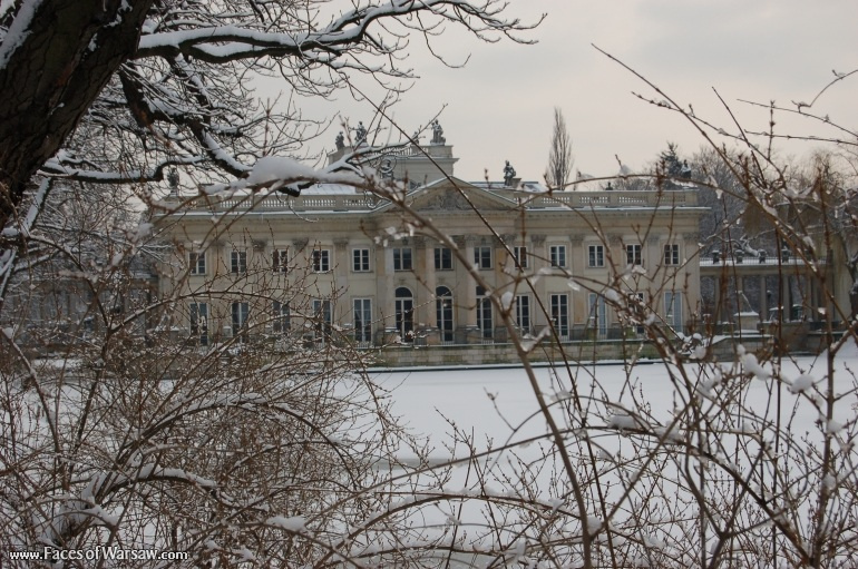 Faces of Warsaw - Łazienki - Palace on Island