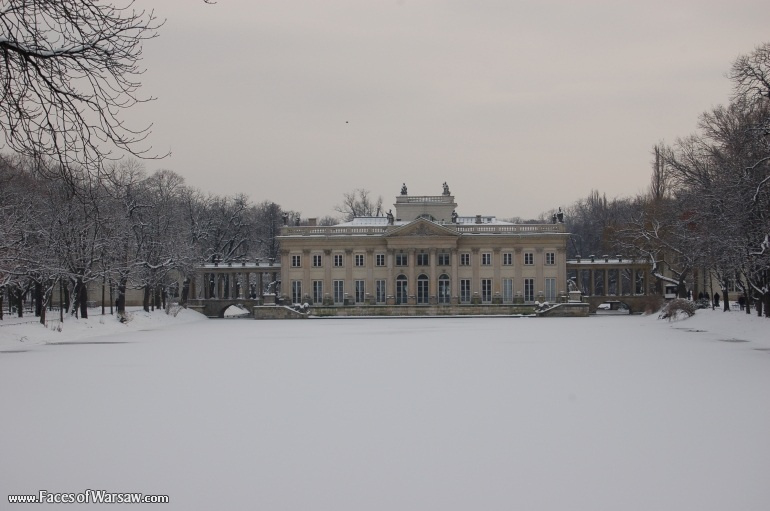 Faces of Warsaw - Łazienki - Palace on Island